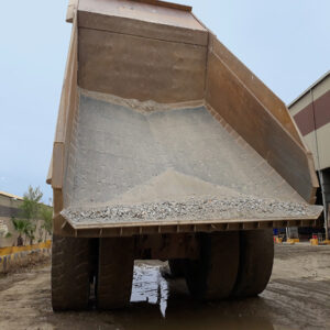 Revestimientos para Tolvas de Camiones Mineros